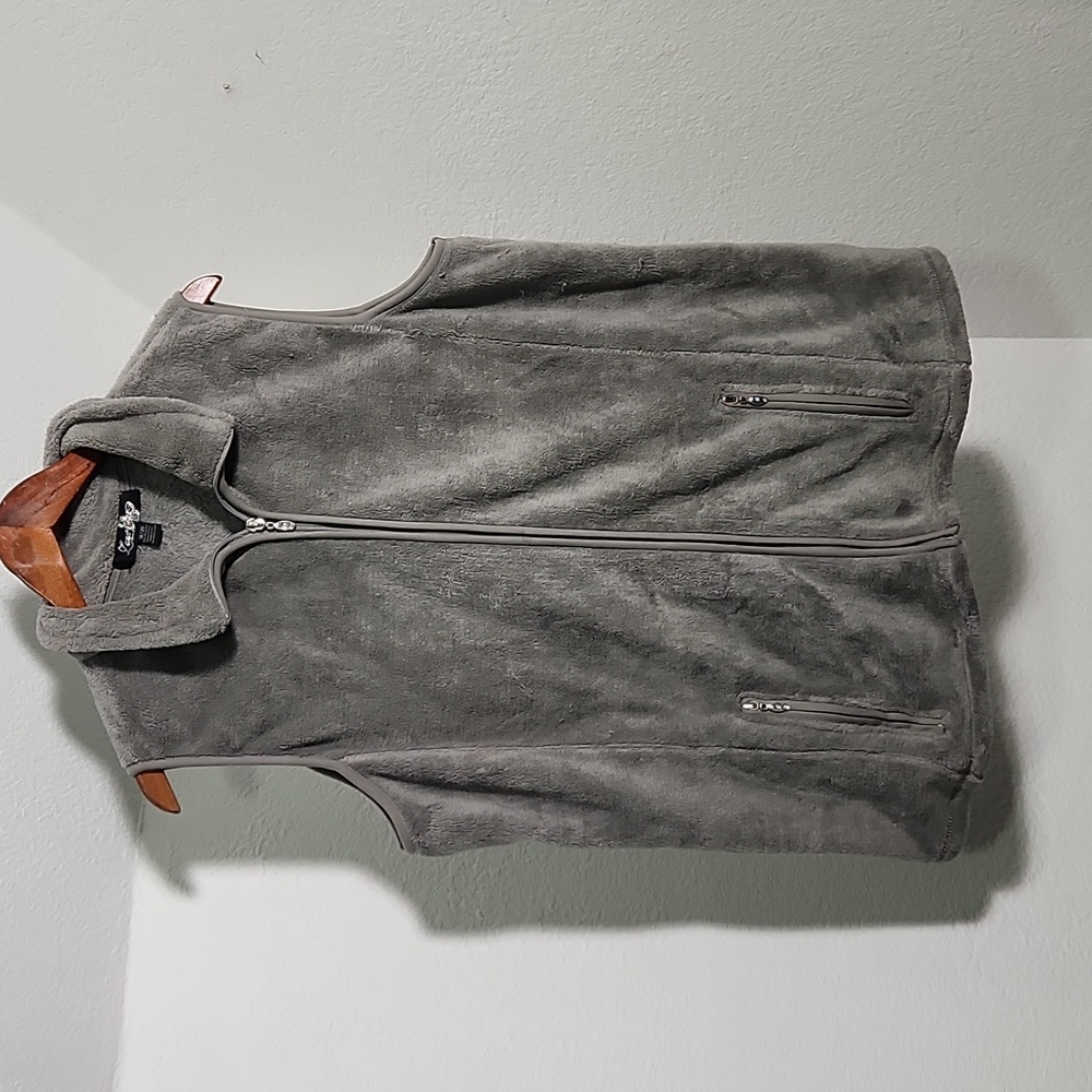 Lena Woman's Fleece Zip Up Vest